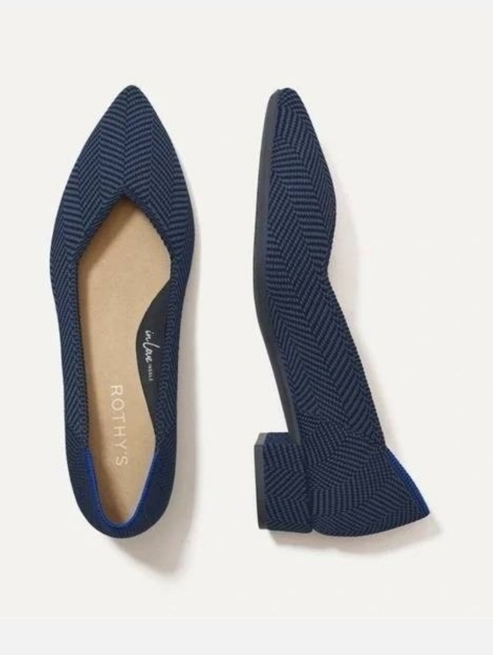 Rothy's The High Point in Navy Blue
